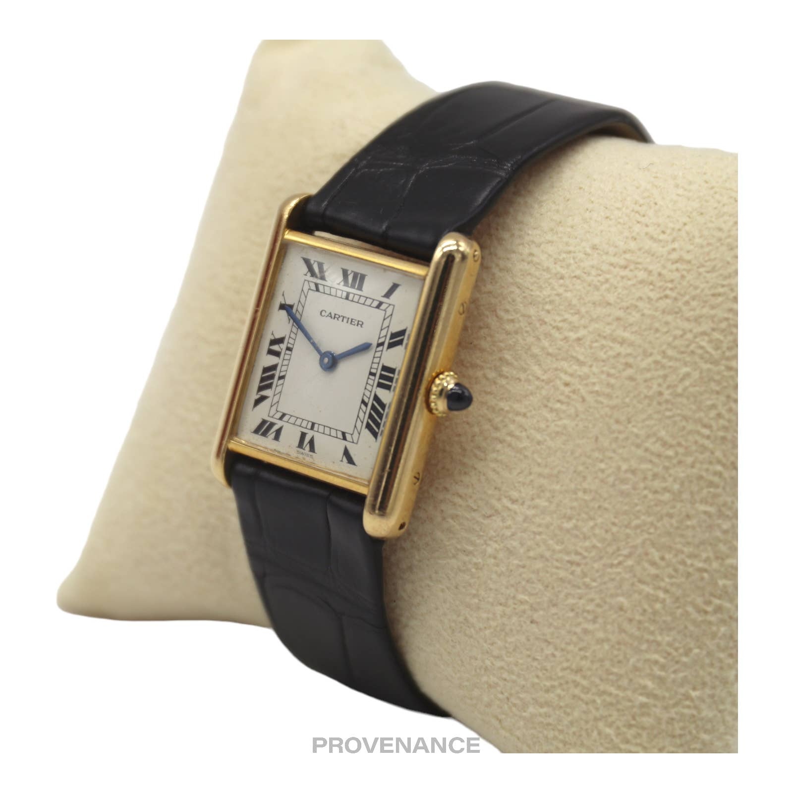 Cartier Tank LC A/BD- 18K Yellow Gold Watch - 4