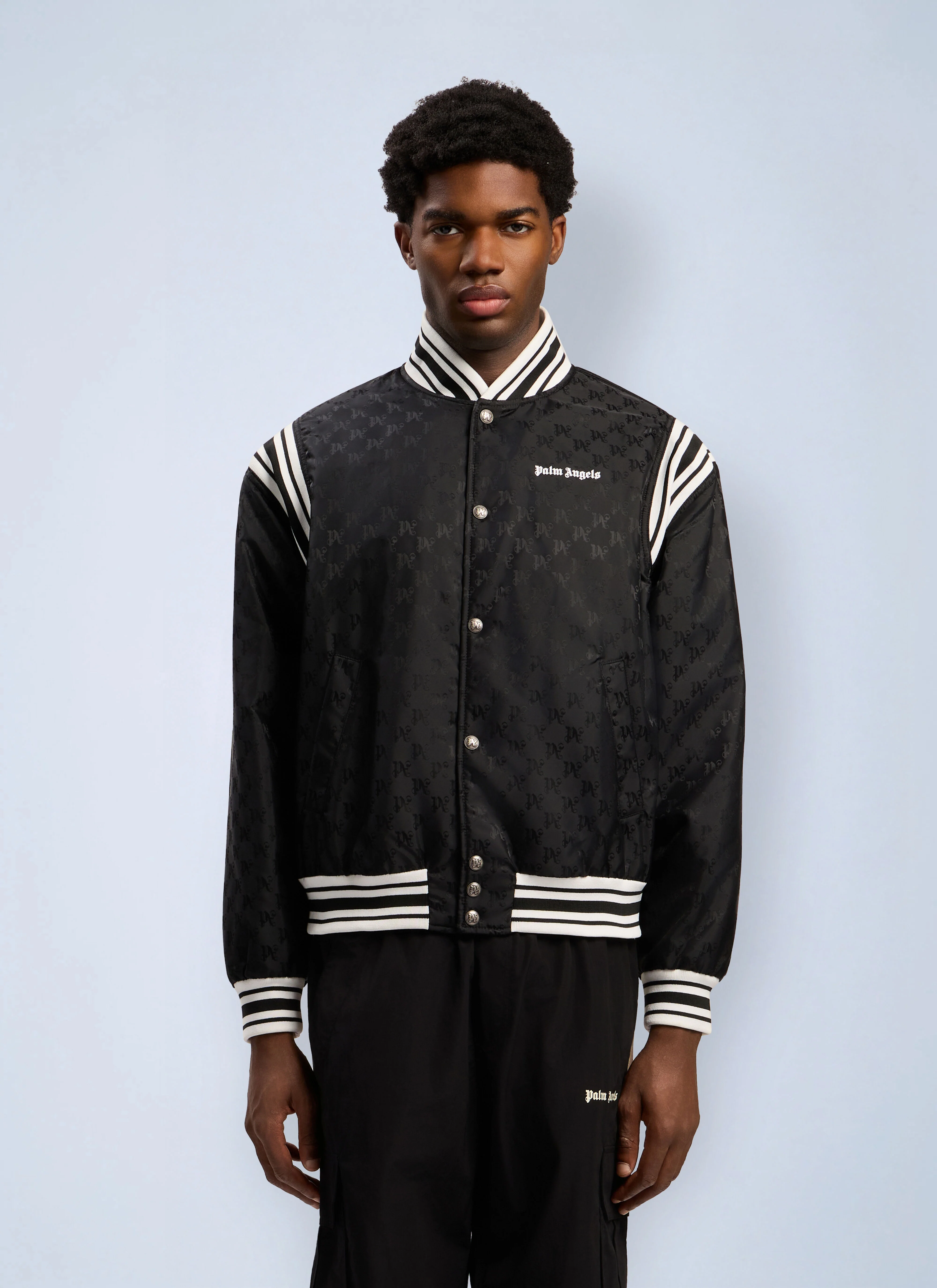 Monogram Jacquard Bomber Jacket - 1