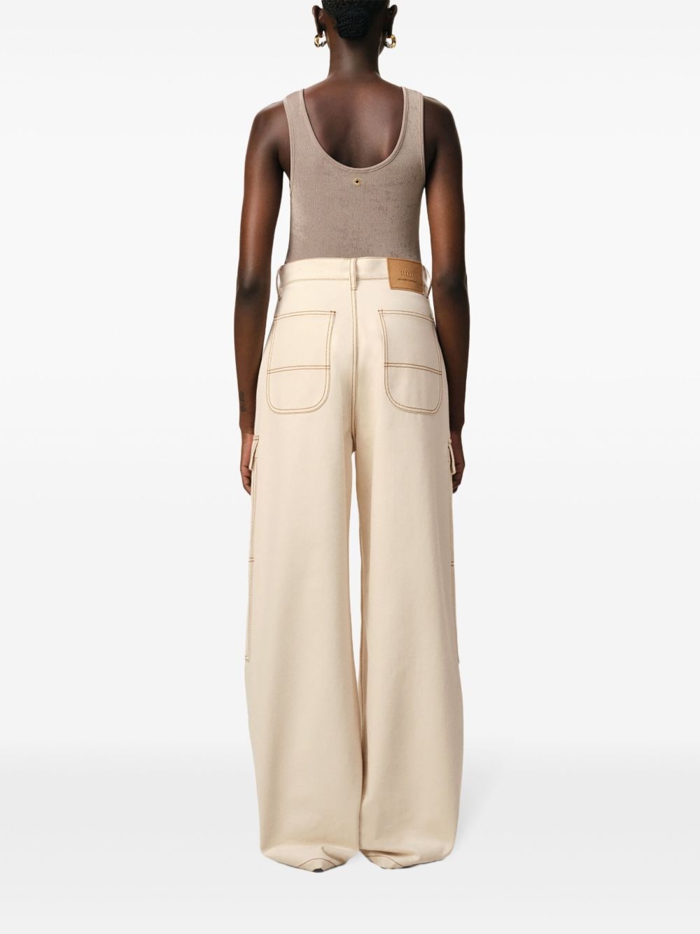wide-leg trousers - 4