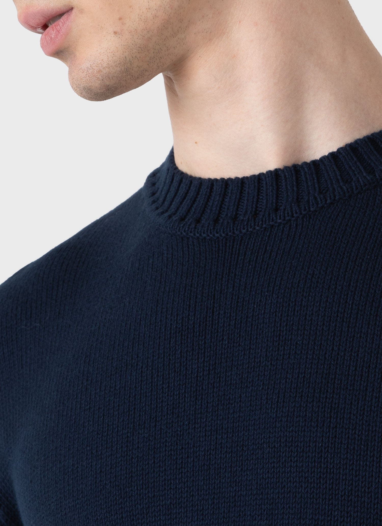 Cotton Crew Neck Jumper - 6