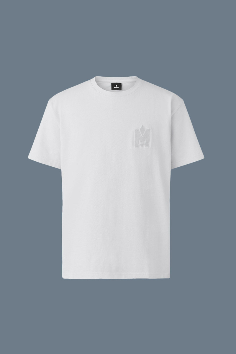 TEE Tee-shirt with velvet logo 1