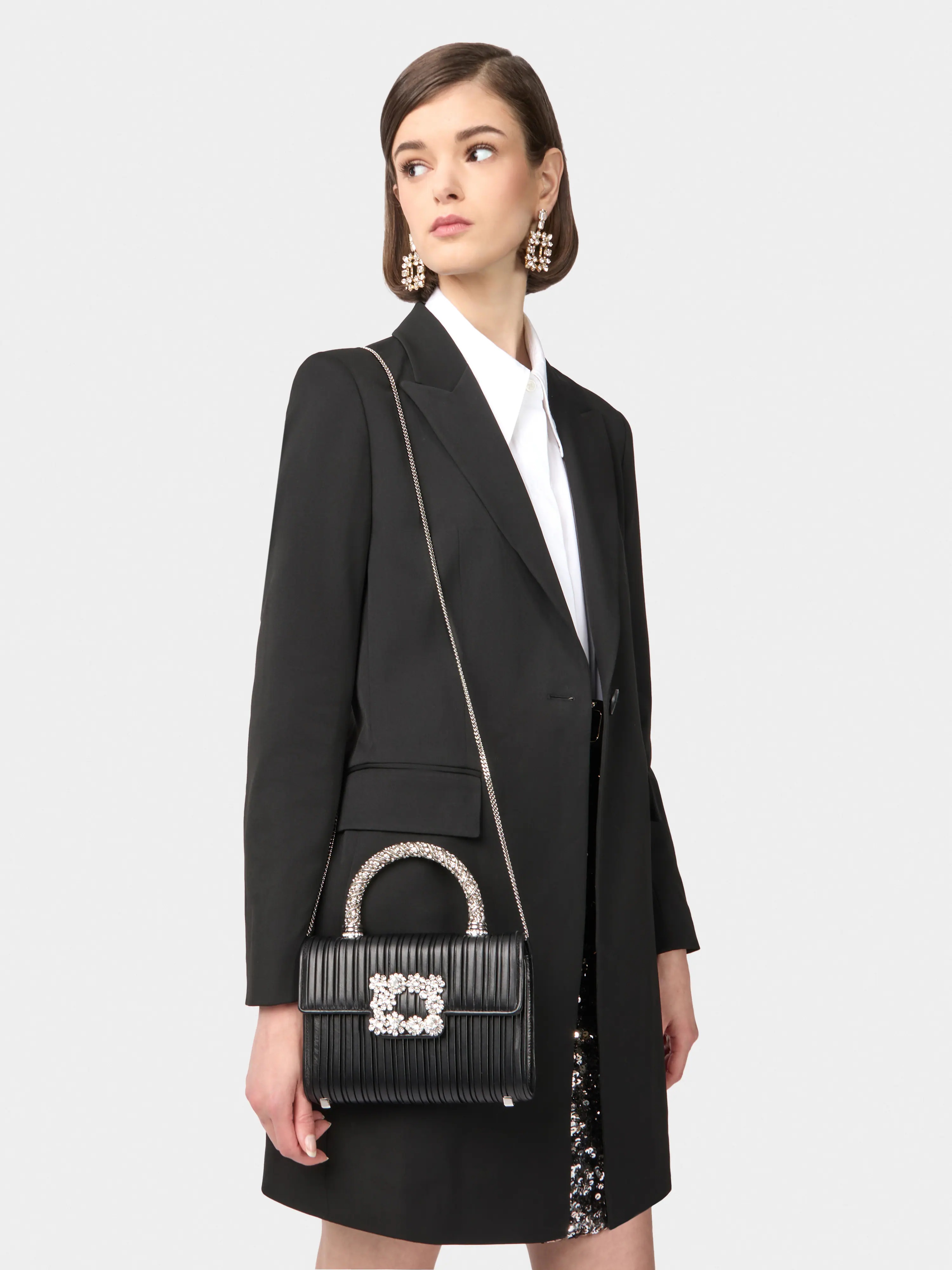 Jewel Efflorescence Mini Bag in leather - 9