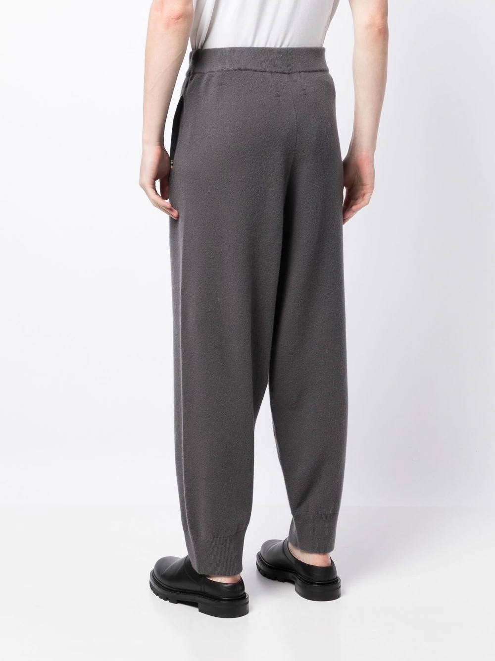 knit track trousers - 4