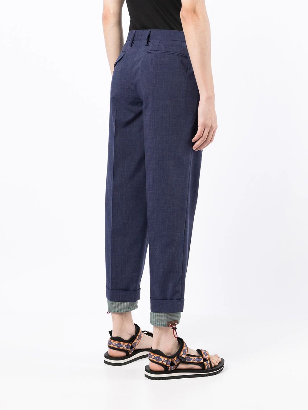 tapered tailored trousers - 4