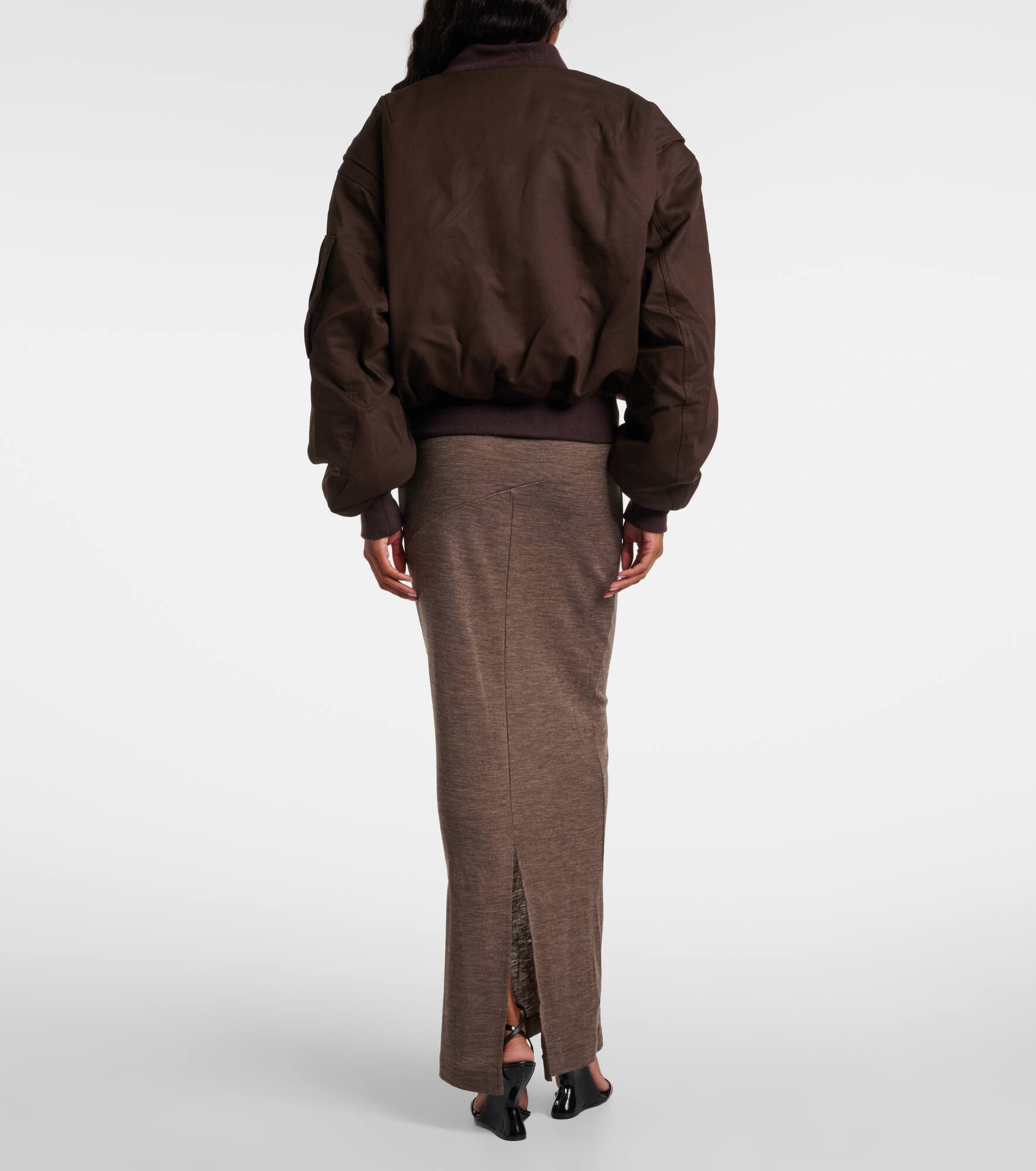 Wool bomber jacket - 3