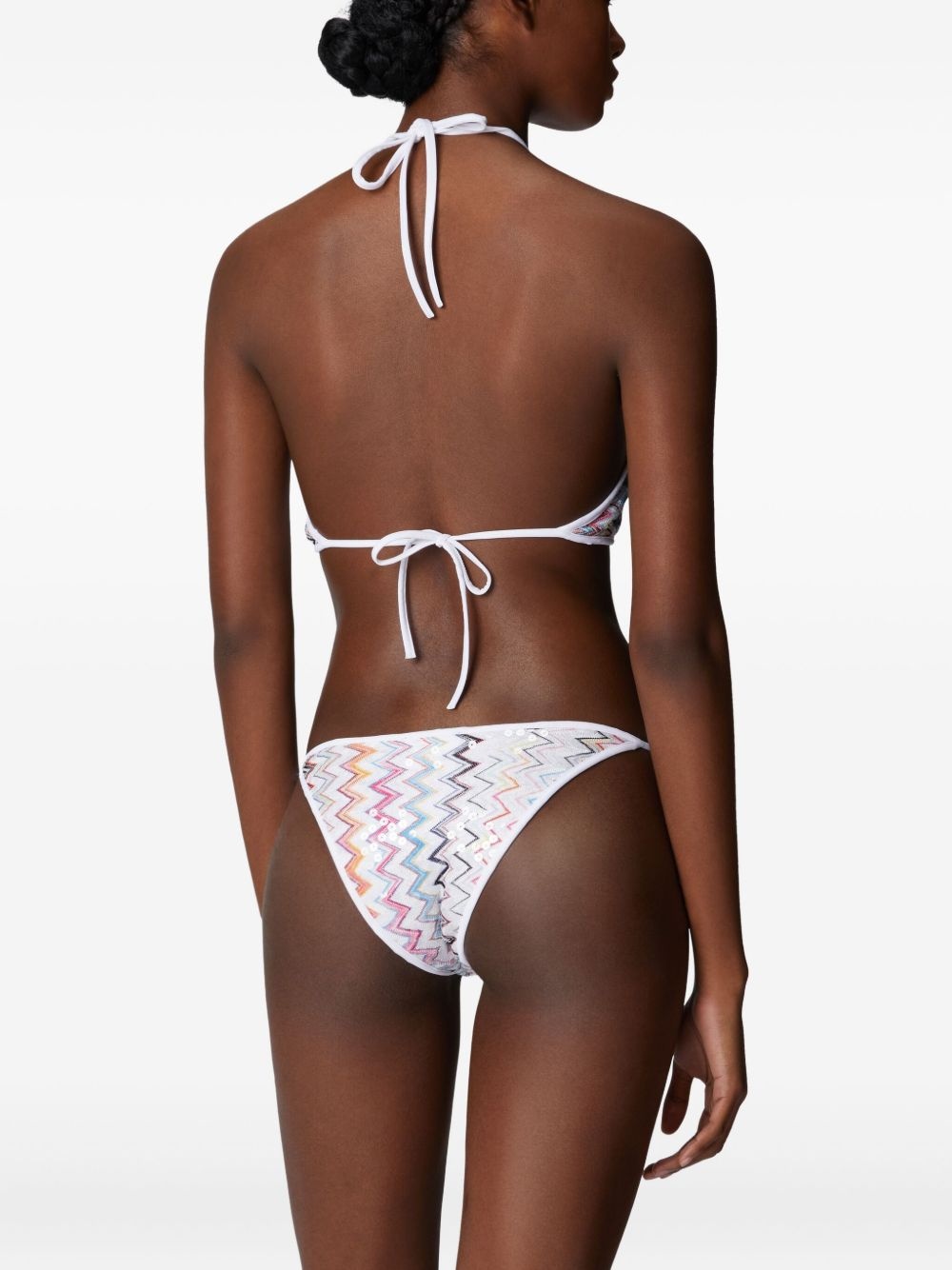 zigzag-pattern bikini - 3