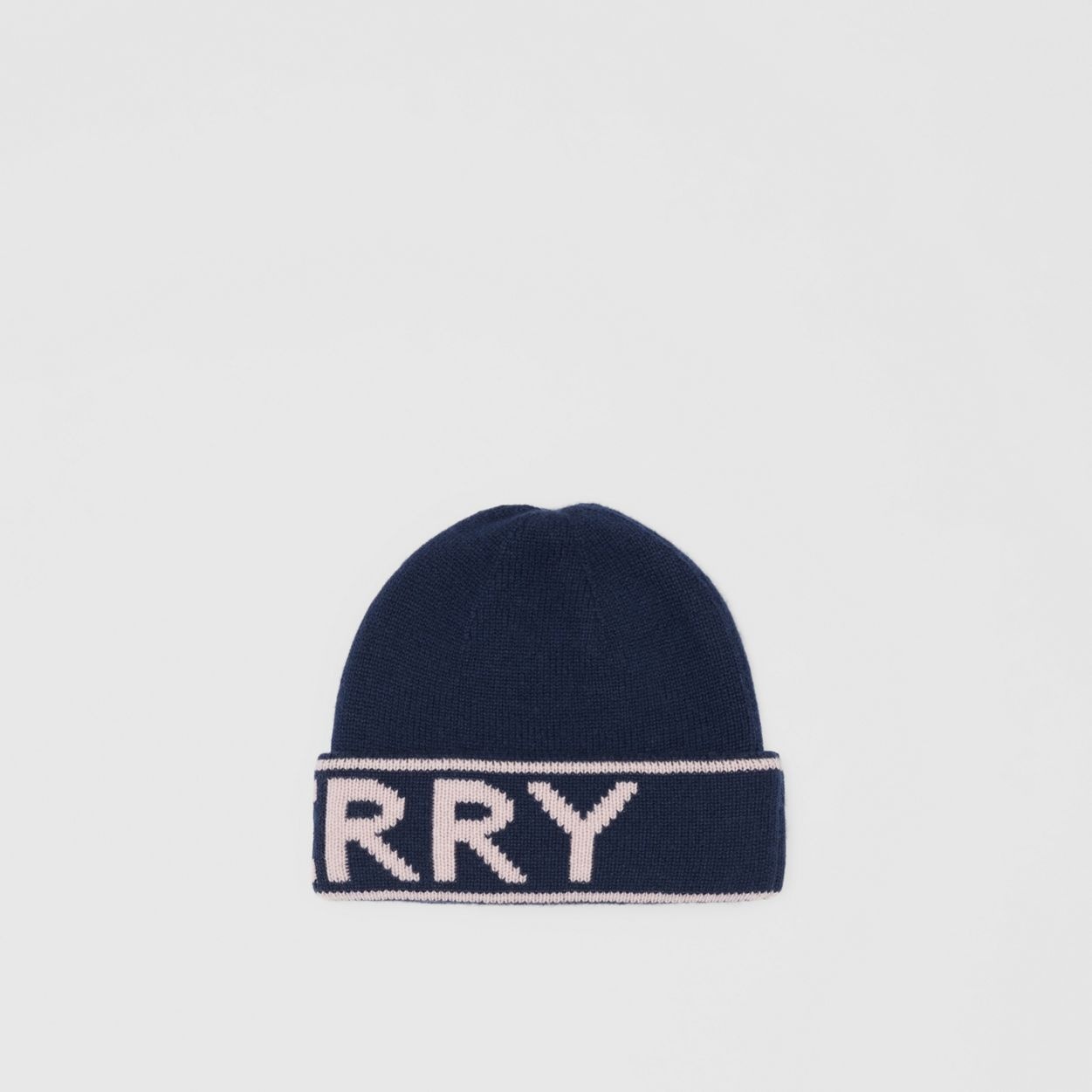 Logo Intarsia Cashmere Beanie - 5