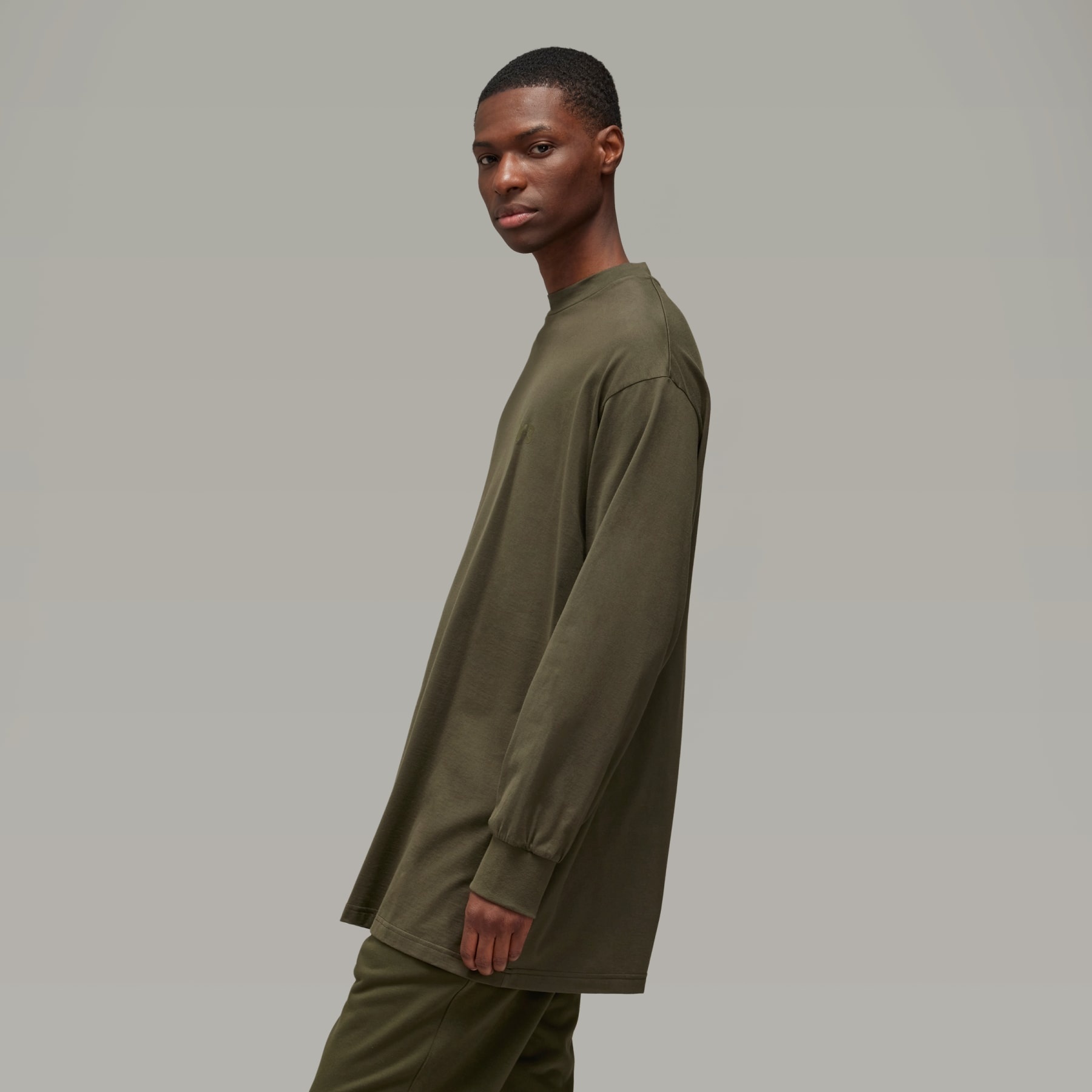 Y-3 Mock Neck Tee - 4