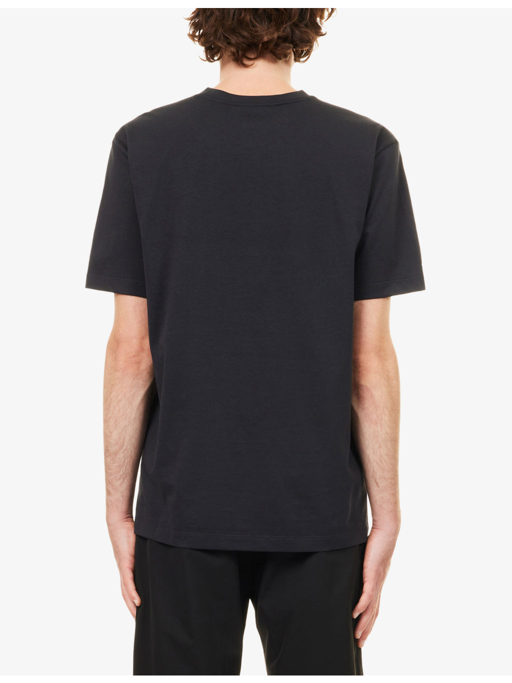 Logo-Print Short-Sleeve Cotton T-Shirt - 4