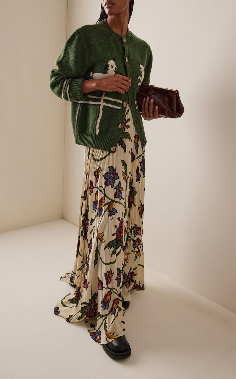 S.S.DALEY Cyril Wool Cardigan green outlook