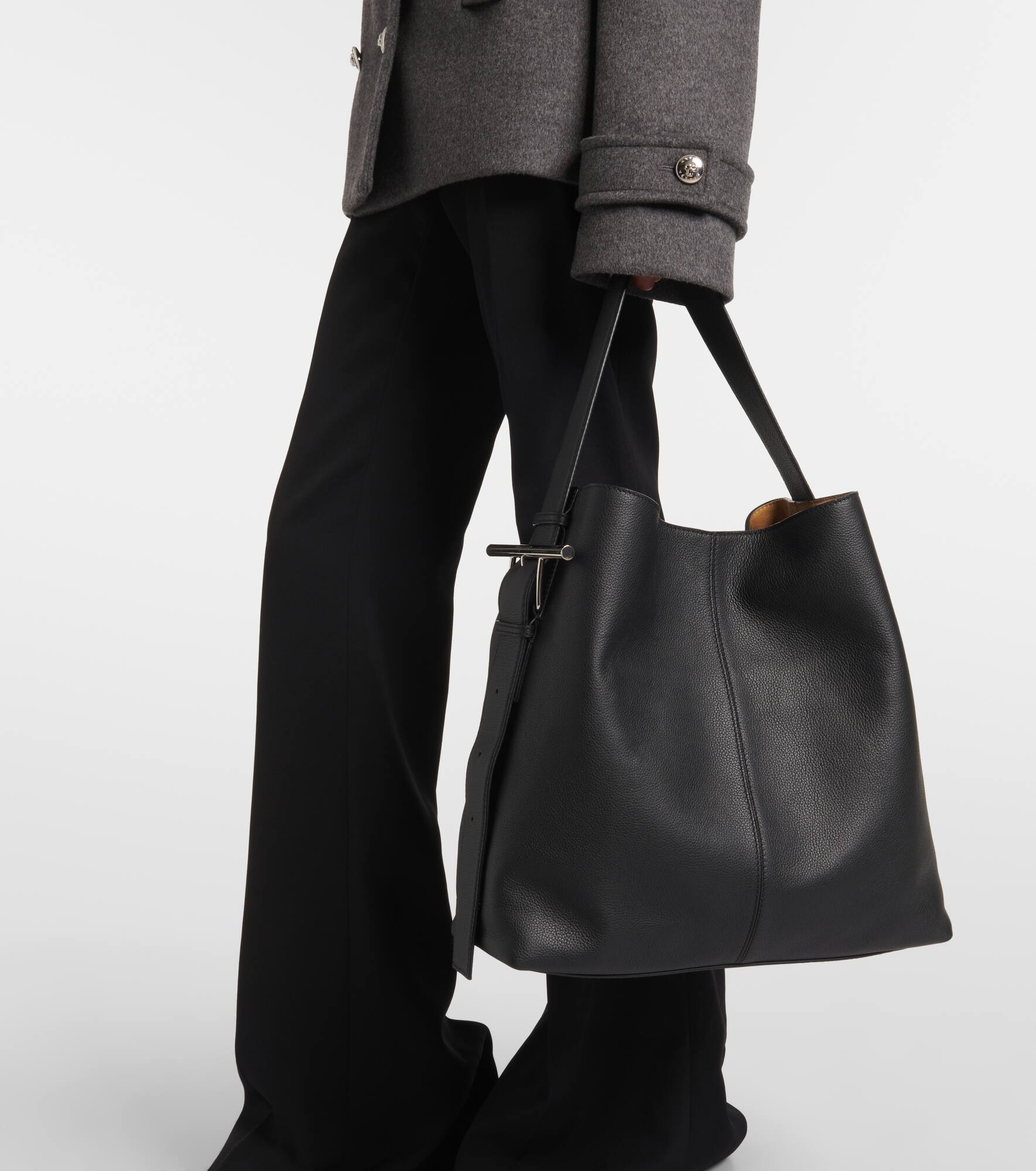 Sling T-Bar leather shoulder bag - 2