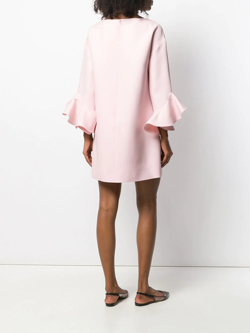 ruffled sleeve mini dress 4