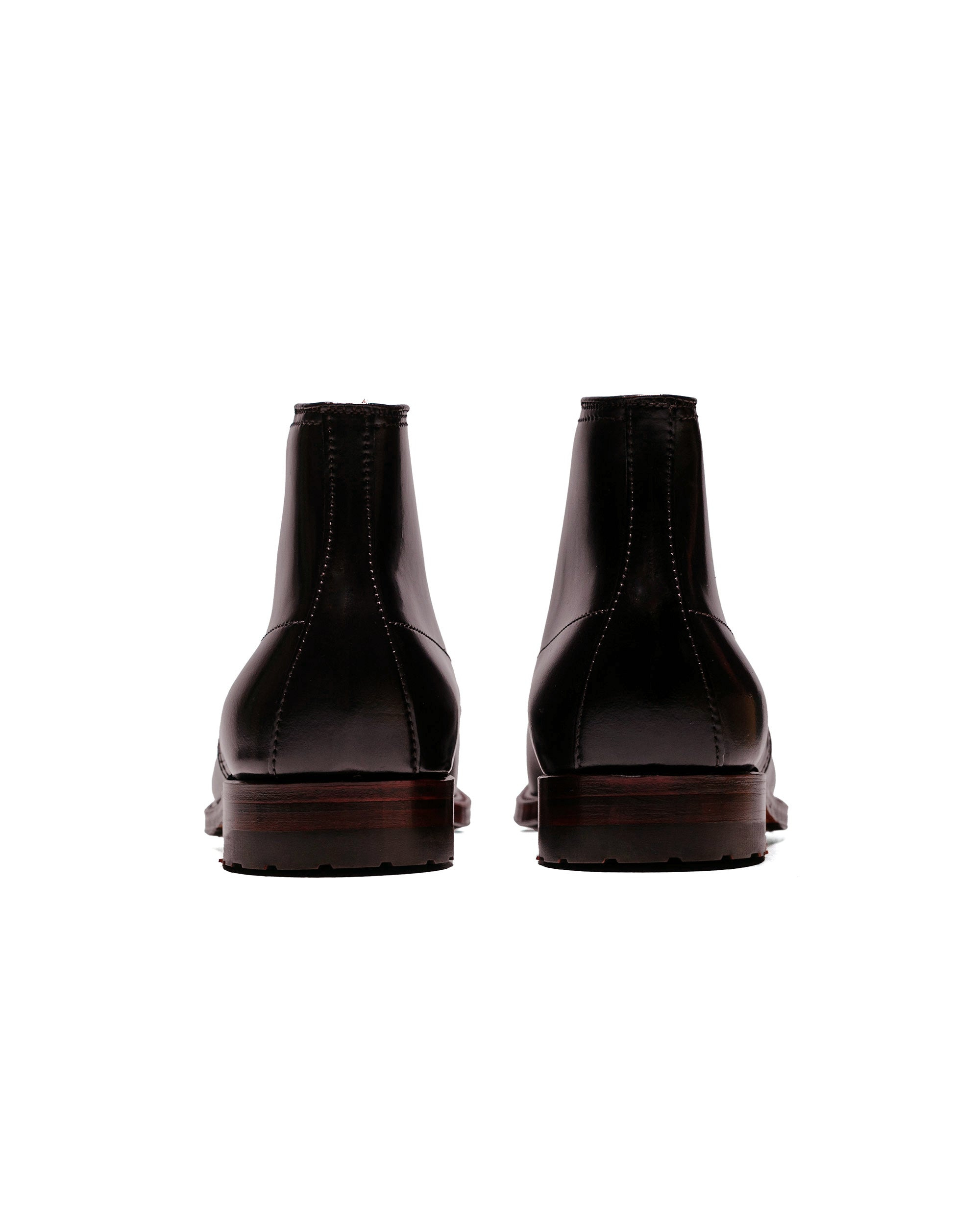 U-Tip Indy Boot with Commando Sole Colour 8 Shell Cordovan G9901HC - 4