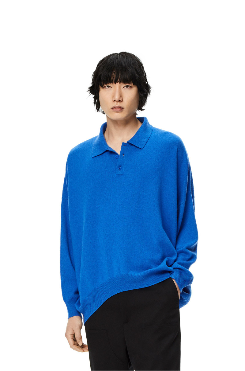 Polo collar sweater in wool 3