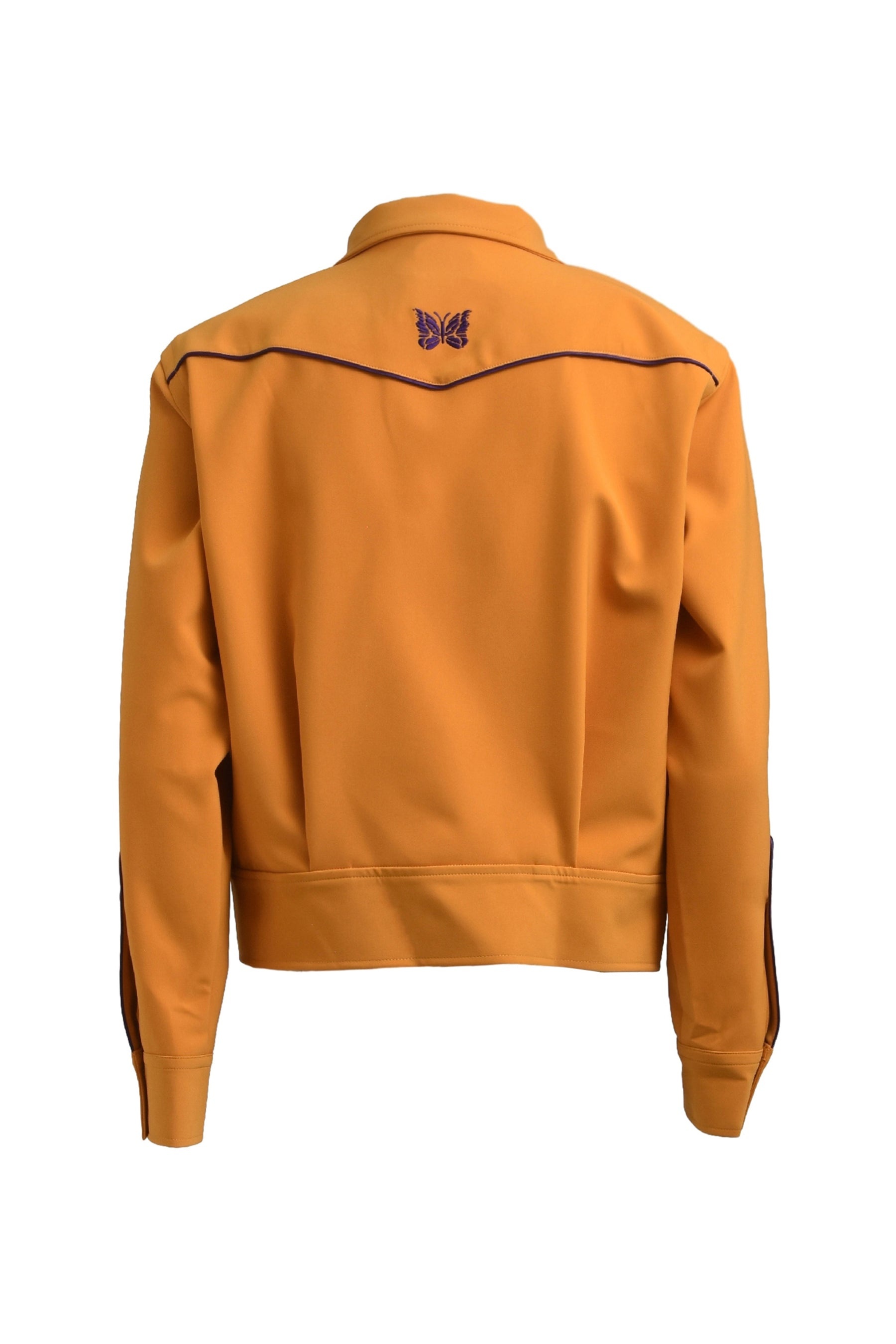 PIPING COWBOY JAC - PE/PU DOUBLE CLOTH / GOLD - 2