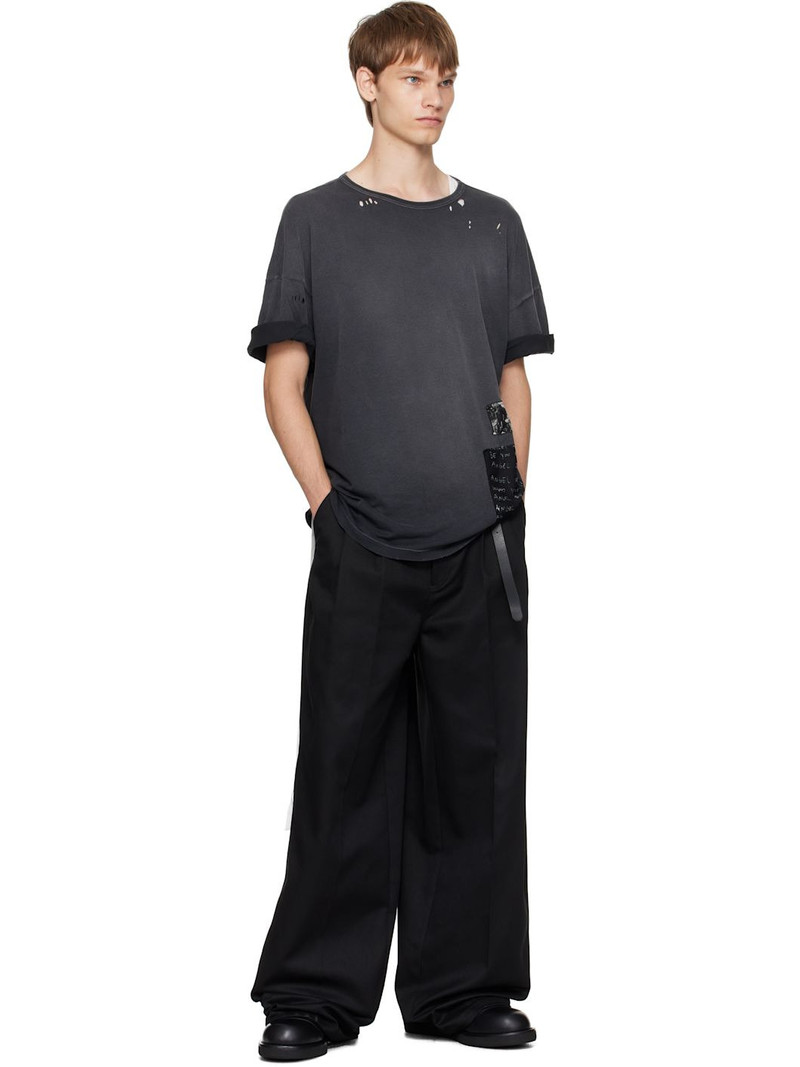 Ann Demeulemeester Black Dieter High-Comfort T-shirt outlook