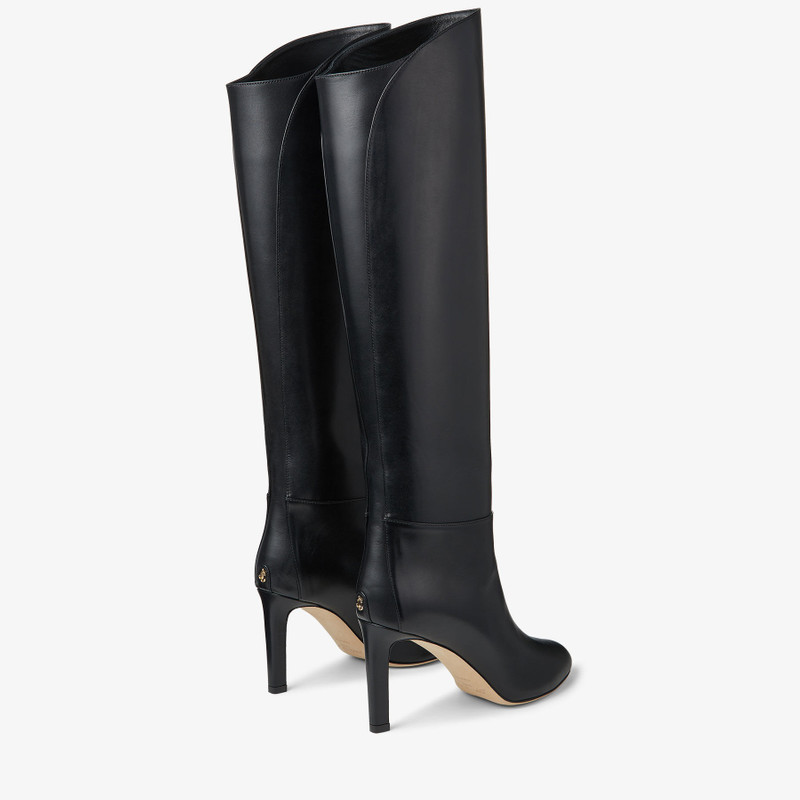 Karter 85
Black Calf Leather Knee-High Boots 6