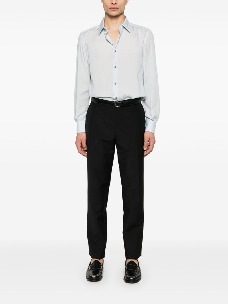 EMPORIO ARMANI pinstripe shirt outlook
