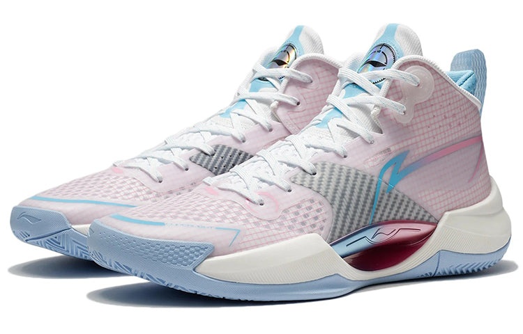 Li-Ning Superlight Mid 'Pink Blue' ABAT115-1 - 3