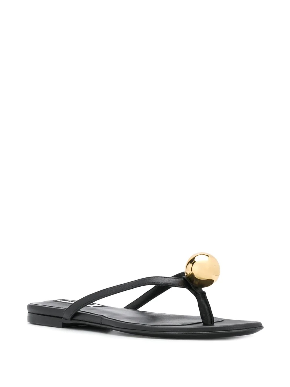 thong strap sandals - 2