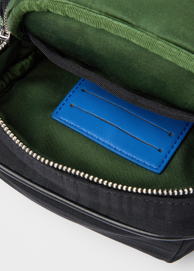 Paul Smith x MINI - Black Shadow Stripe Flight Bag 4