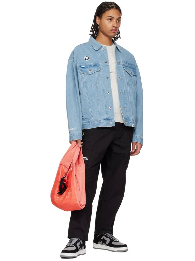 A BATHING APE® Black & Gray Sta #3 M1 Sneakers outlook