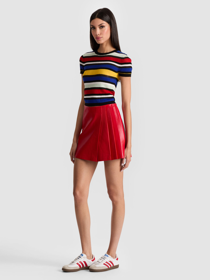 TONI VEGAN MINI SKIRT 6