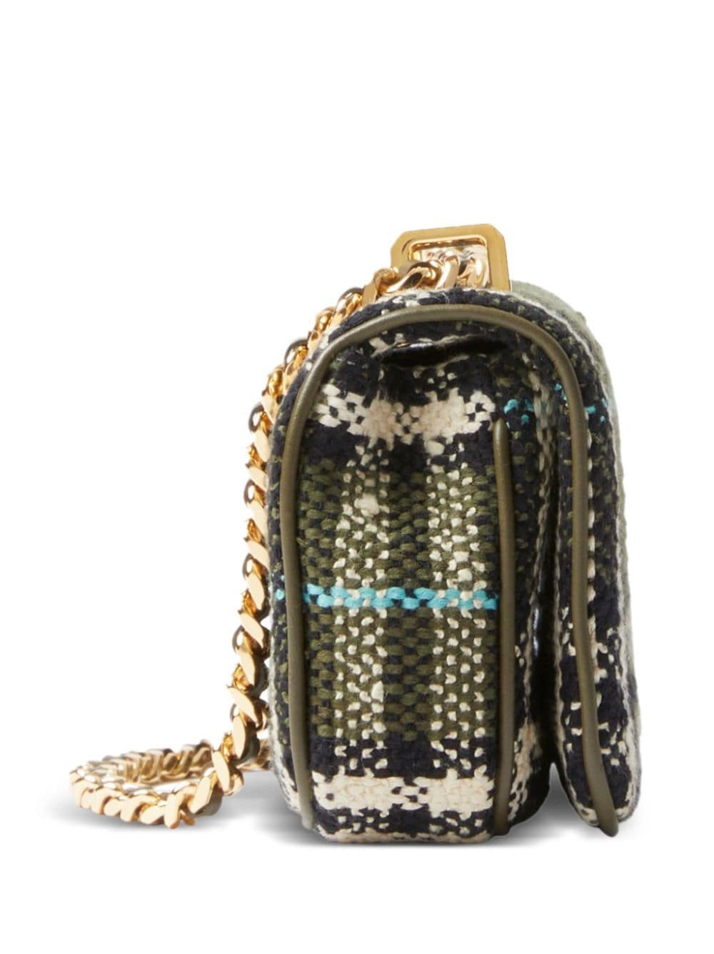 mini Lola checked crossbody bag - 4