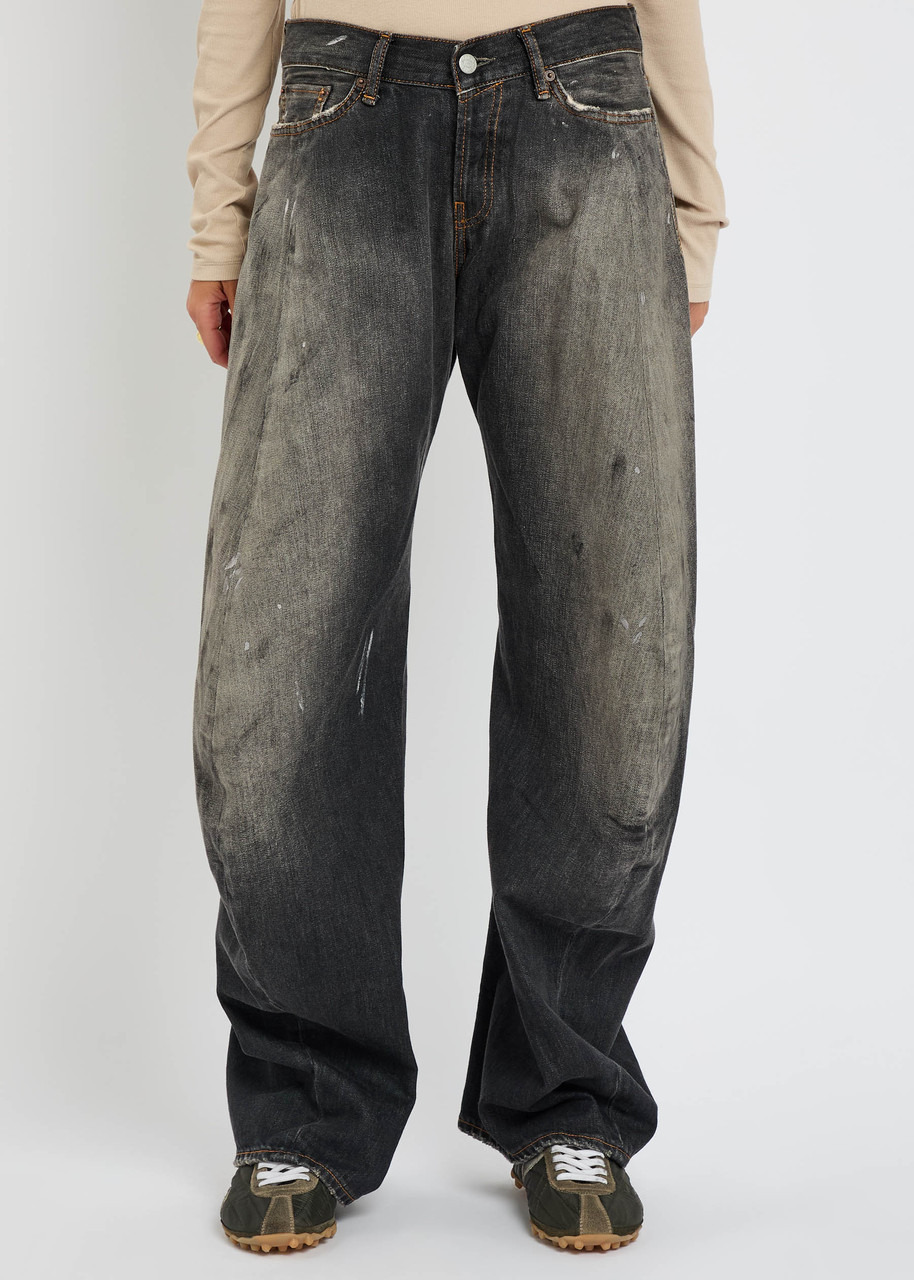 Acne Studios 2006F Distressed Wide-leg Jeans - 2