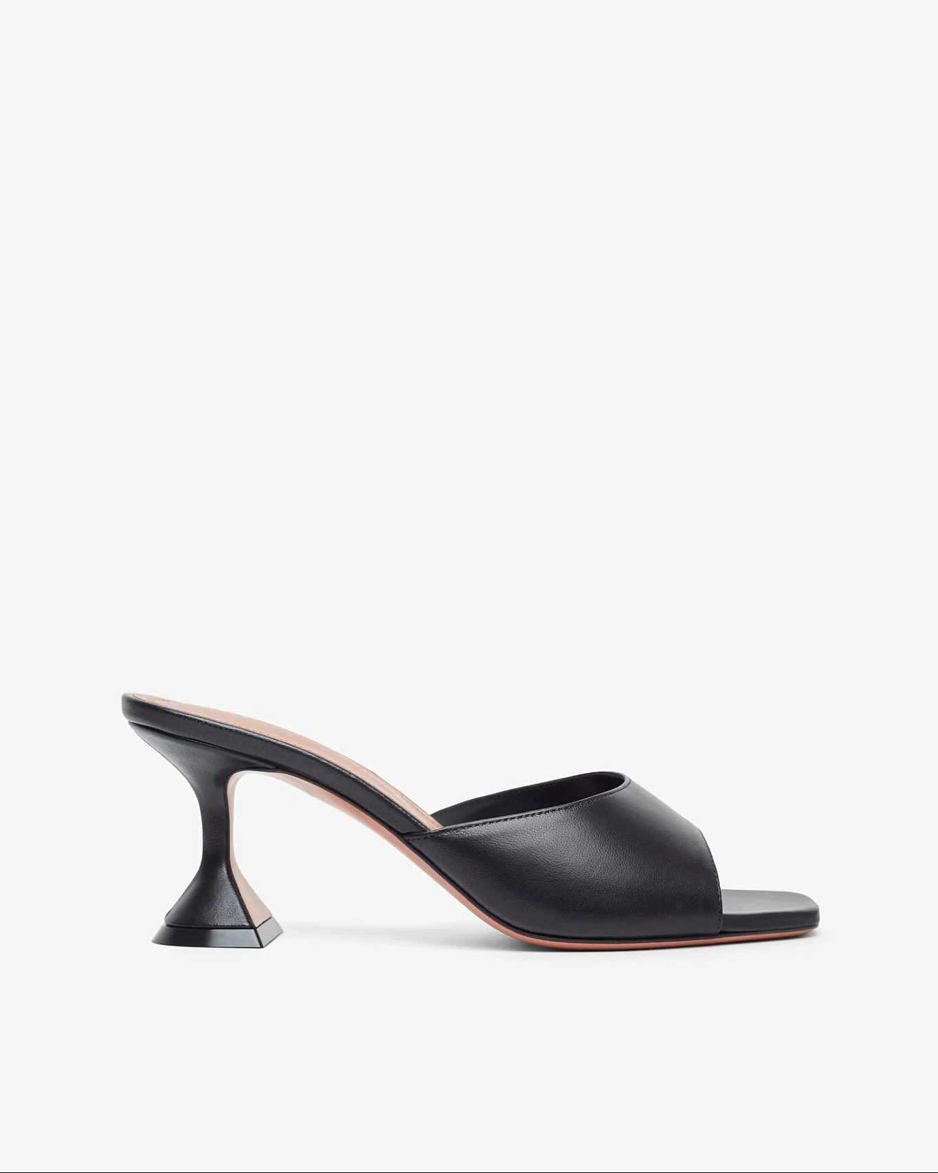 Lupita Slipper 70 black leather mules - 1