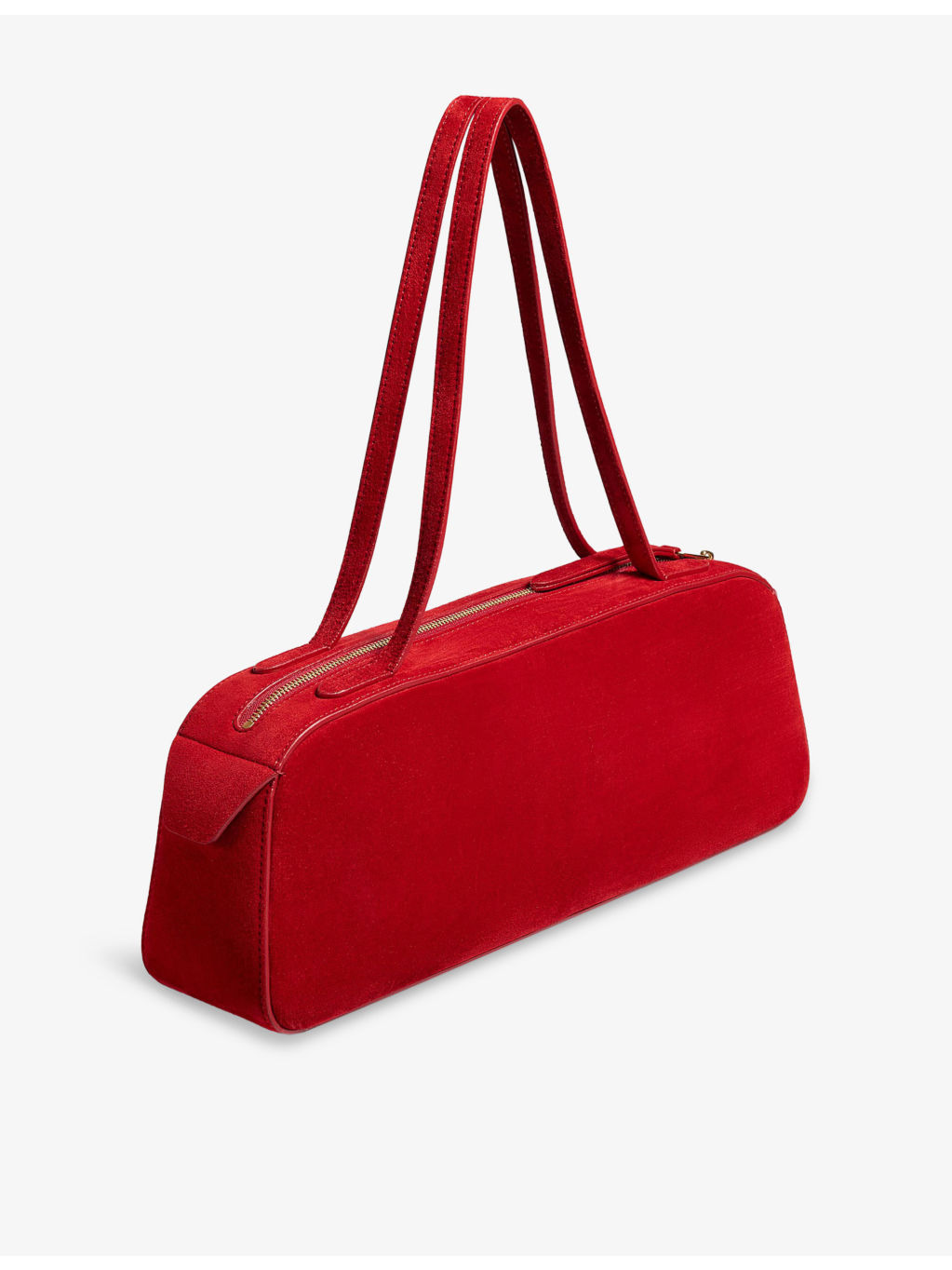 Simona Suede Shoulder Bag - 3