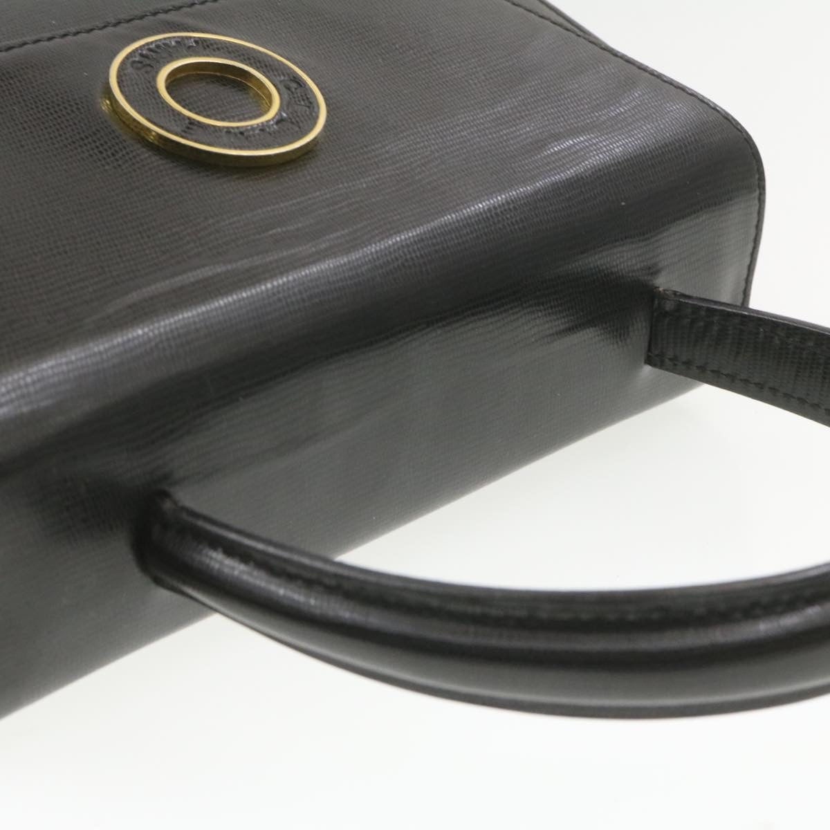 CELINE Hand Bag Leather Black - 6