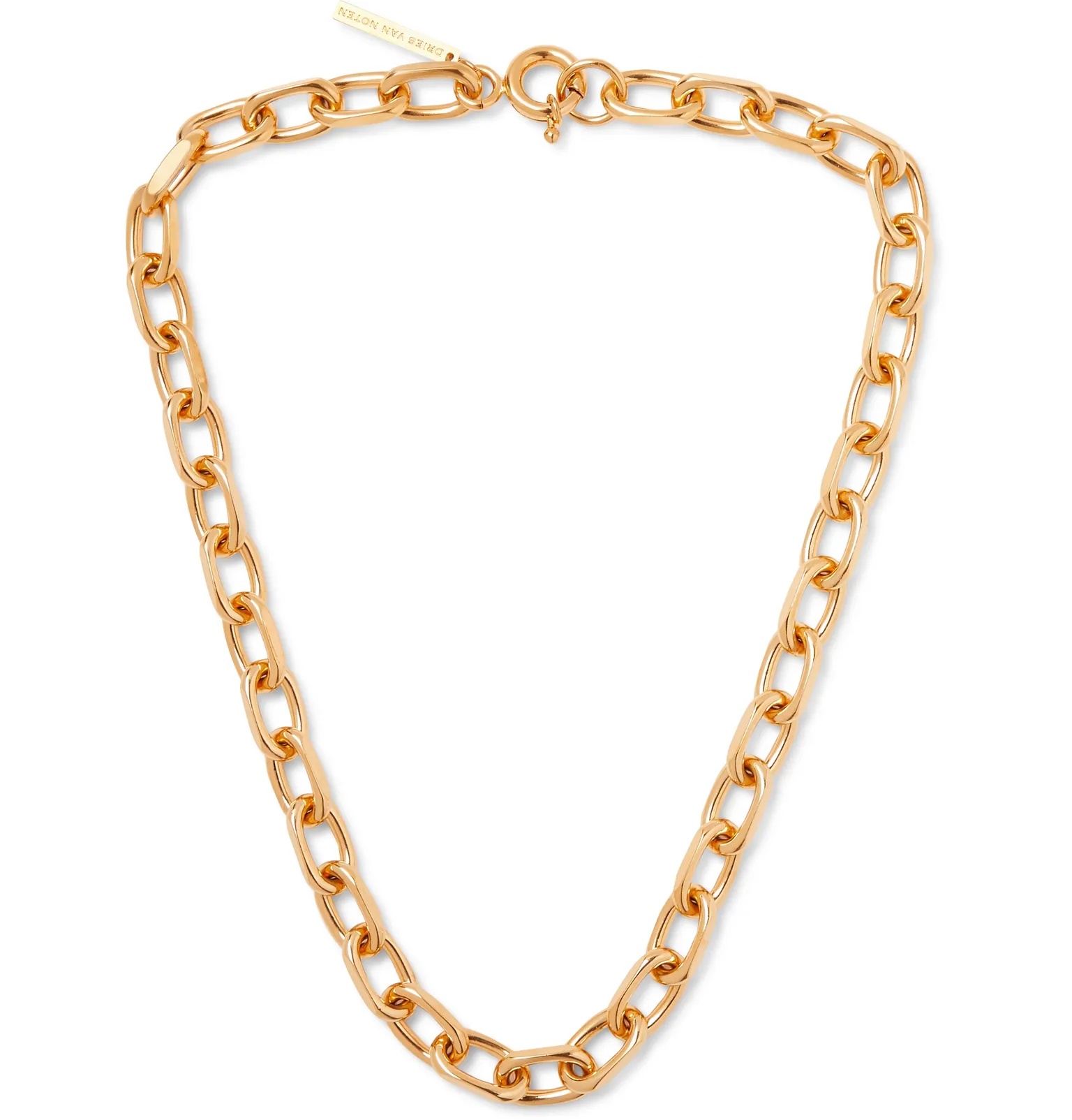 Gold-Tone Chain Necklace - 1