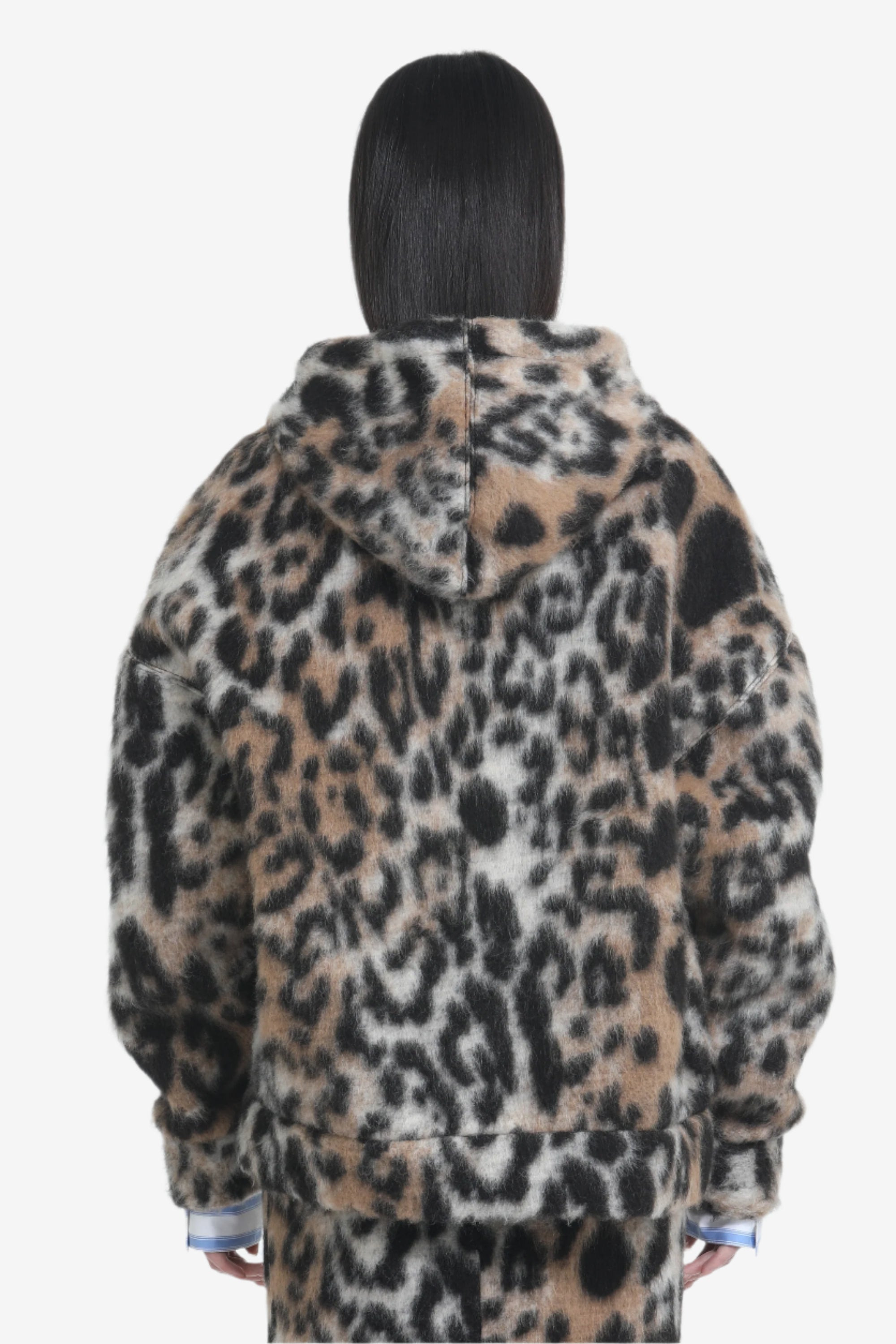 LEOPARD HOODED JACKET - 2