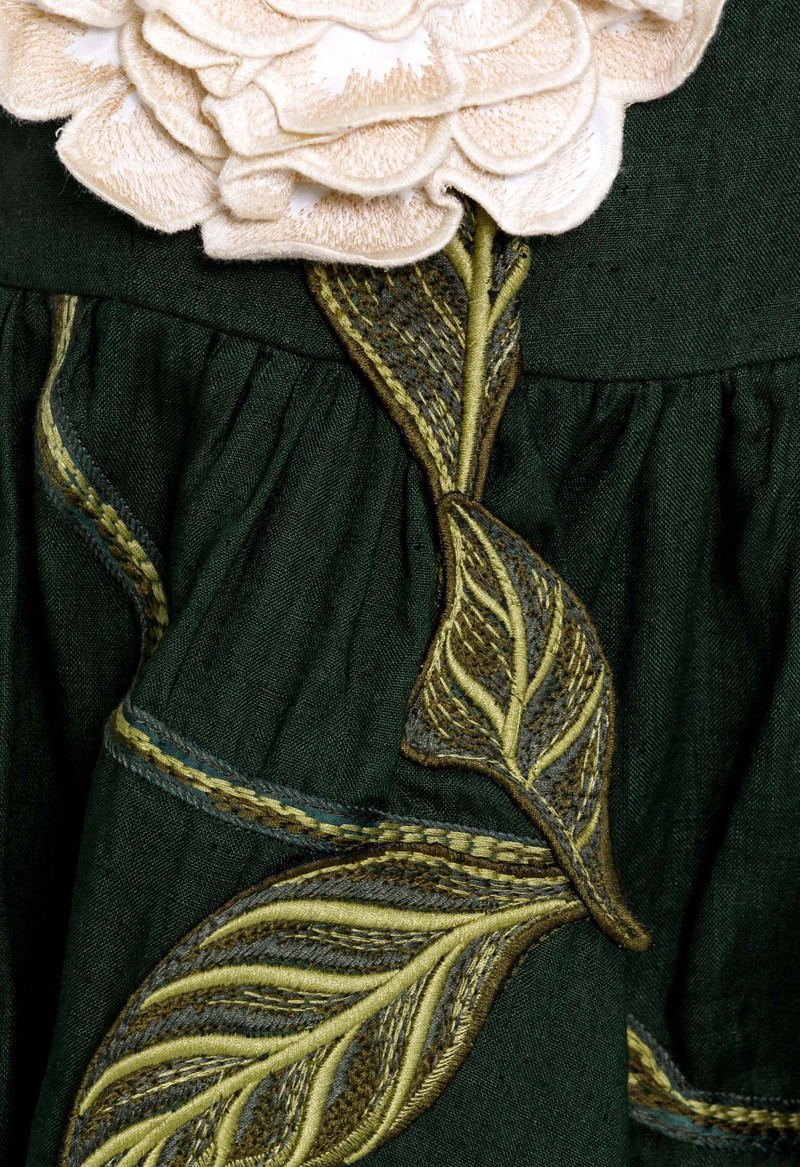 Hierbabuena Gardenia Mini Dress 8