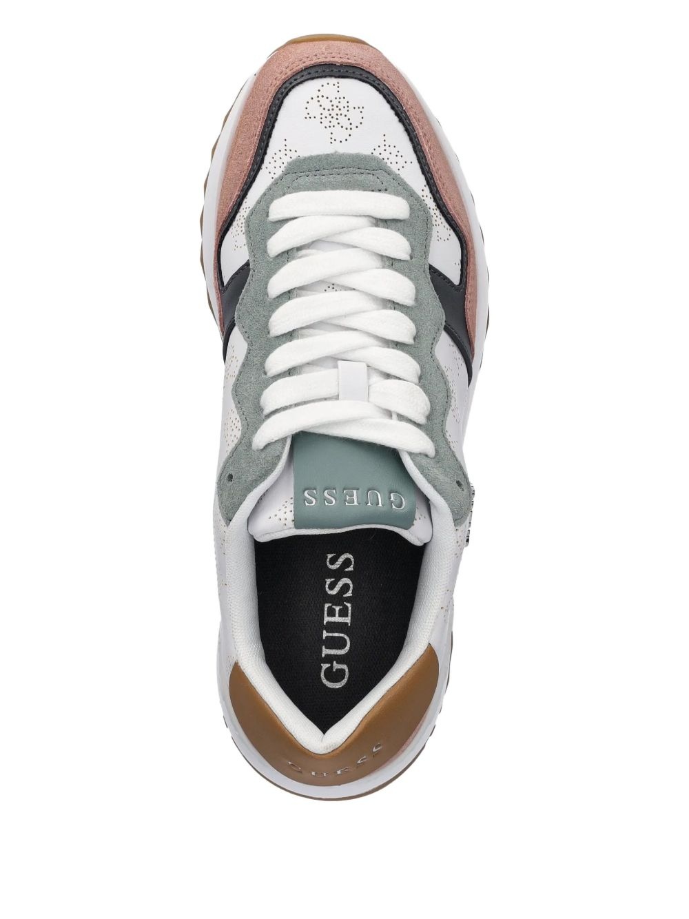 logo-detail platform sneakers - 4