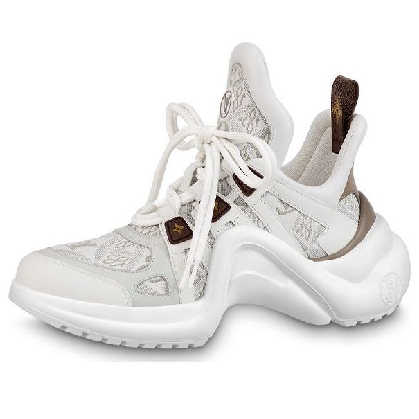 (WMNS) LOUIS VUITTON Archlight 1.0 Sneakers 'Beige with Monogram' 1AAIX1 - 1