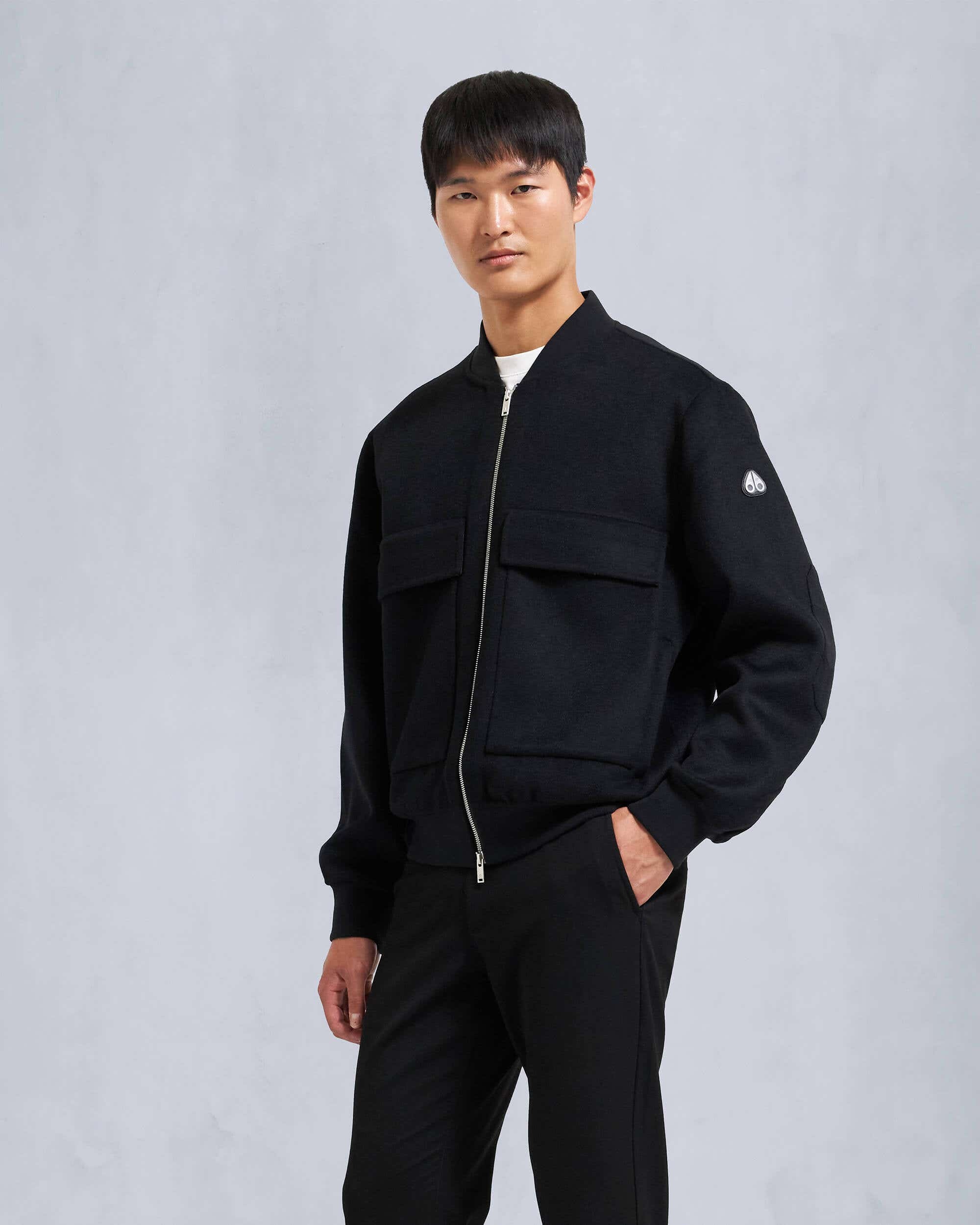 ALDER CASHMERE-WOOL BOMBER JACKET - 3