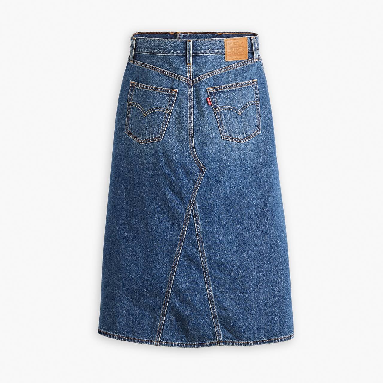 Lenina ♥ CALIN two pocket denim skirt/追跡付 Levi's HIGH RISE A-LINE SKIRT | REVERSIBLE