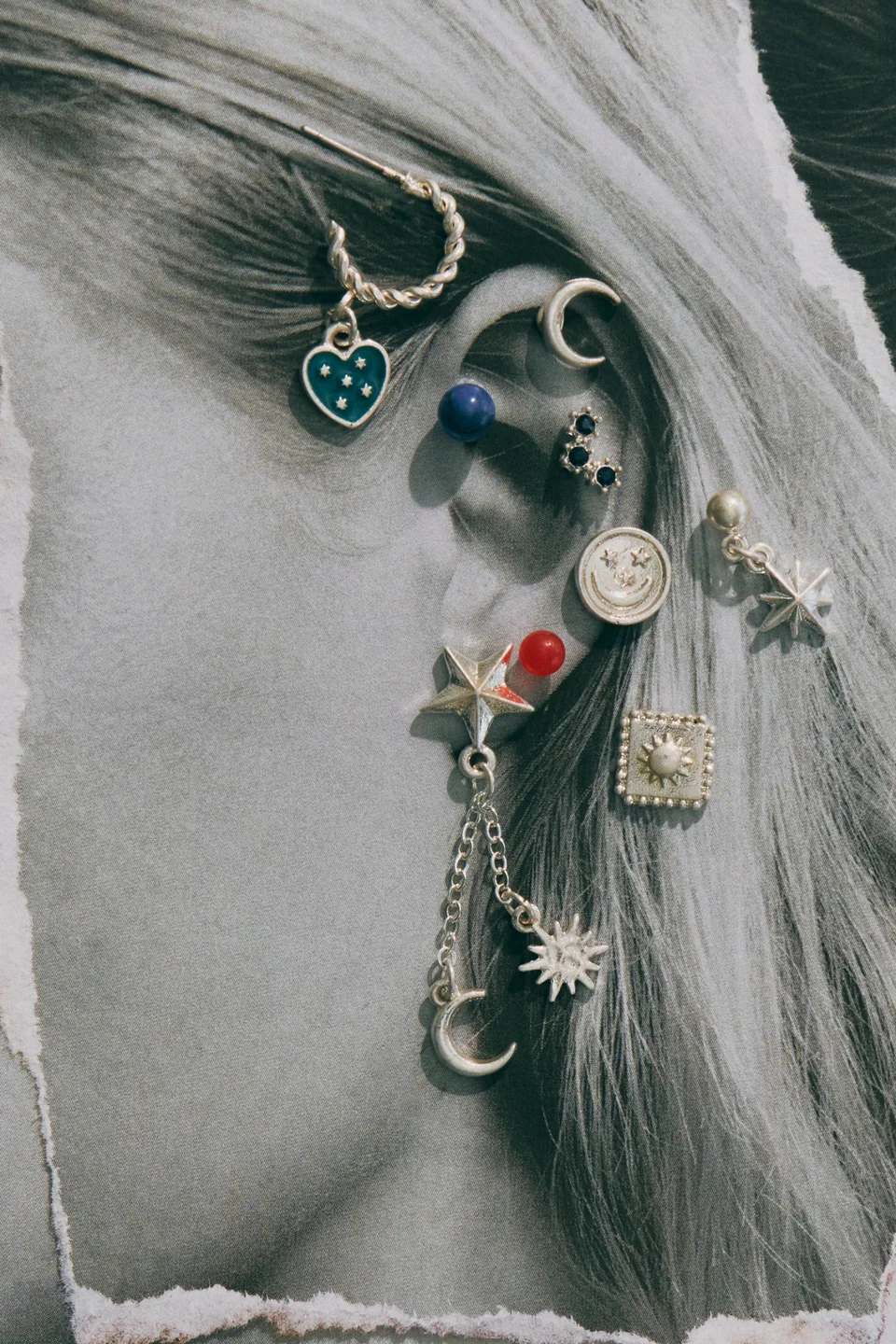 Teeny Tiny Mega Stud Earring Set - 1