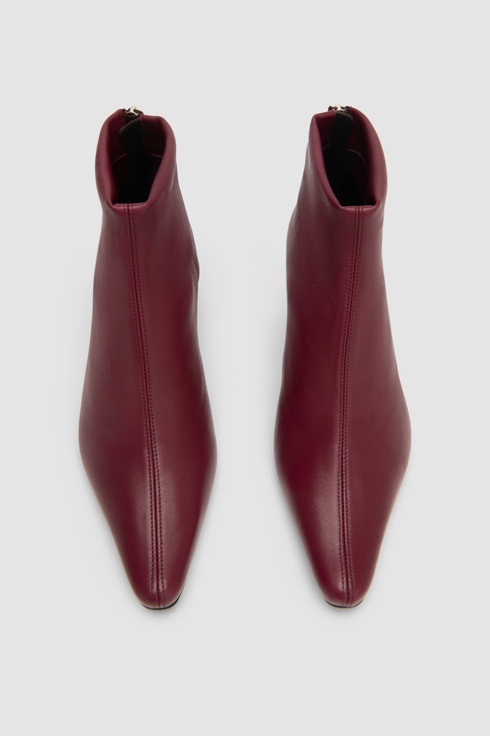Kitten Stevie 22 Sour Cherry Stretch Nappa Leather Ankle Boot - 3