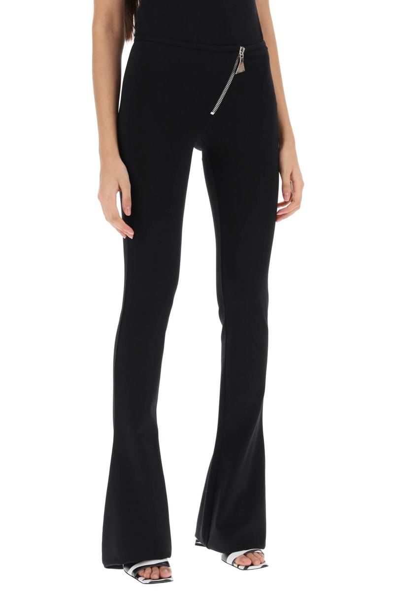 The Attico BOOTCUT PANTS WITH SLANTED ZIPPER - 2