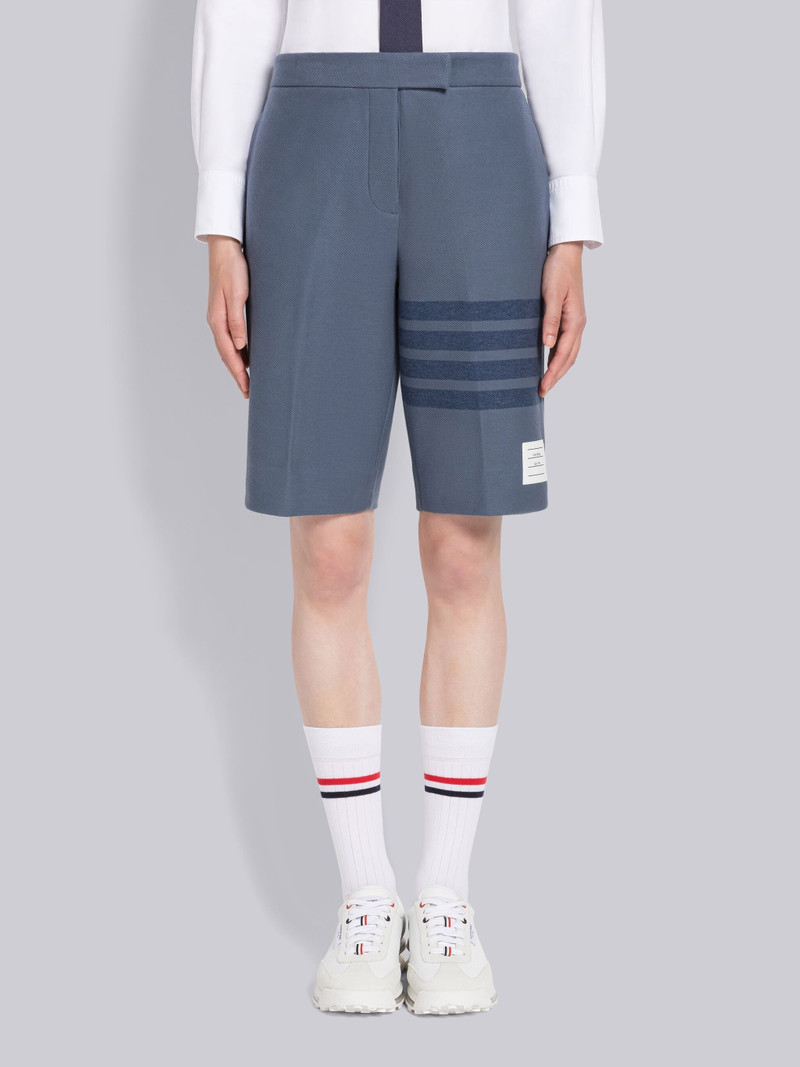 Double Face Tech Twill 4-Bar Bermuda Shorts 1