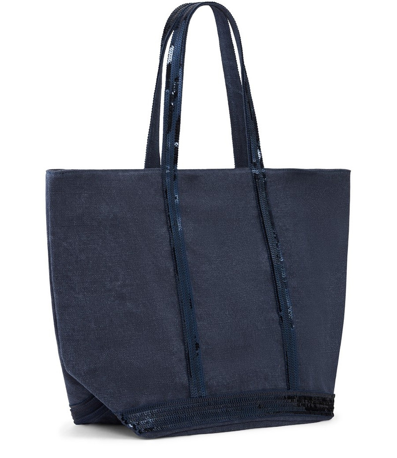 Vanessa Bruno L linen tote bag outlook