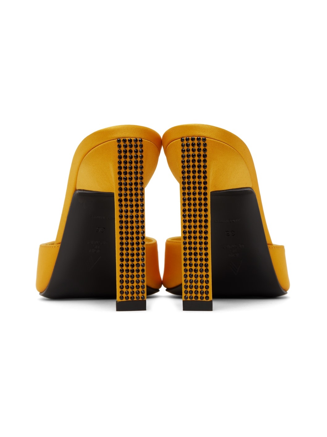 Yellow Kaia Heeled Sandals - 2