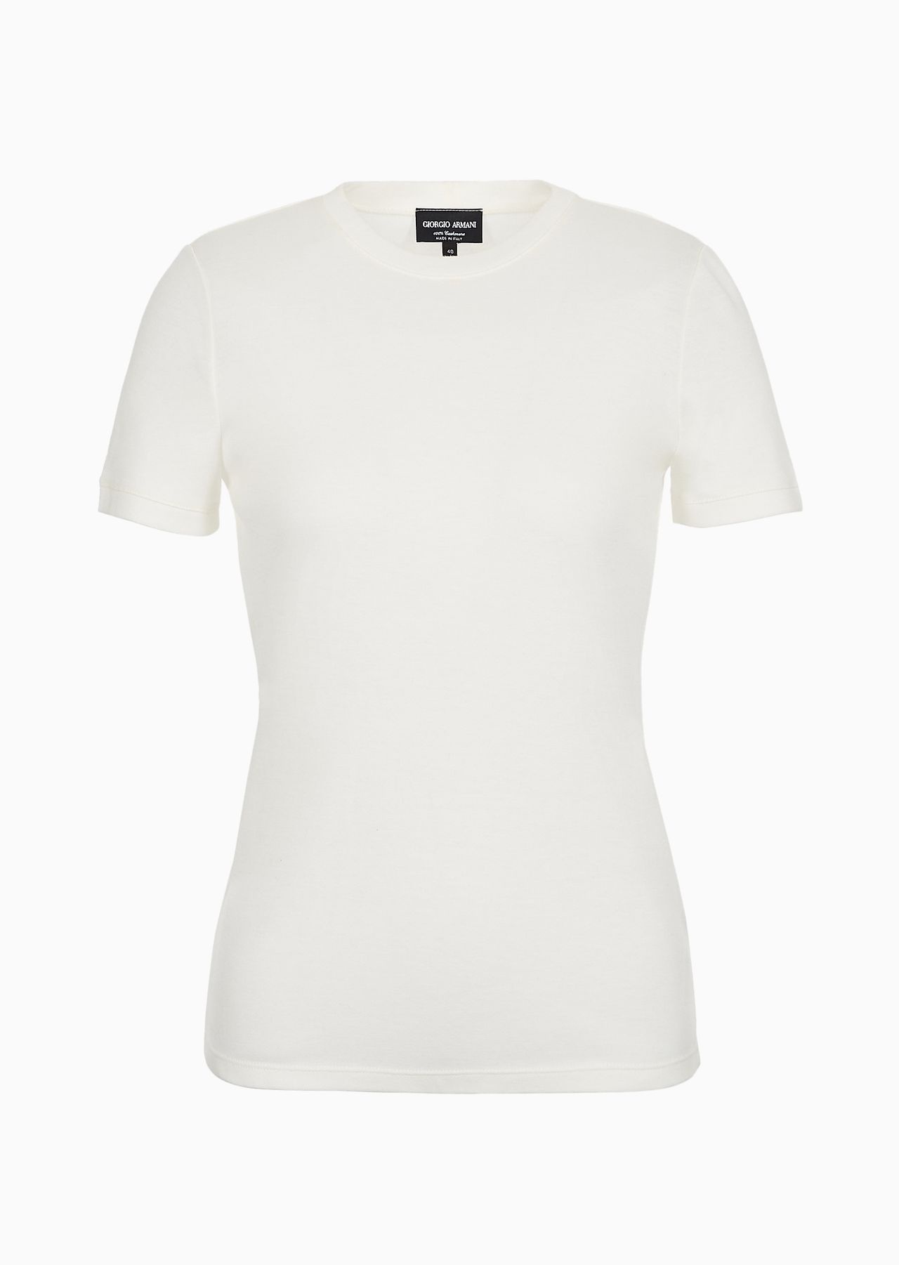 Pure cashmere T-shirt - 1