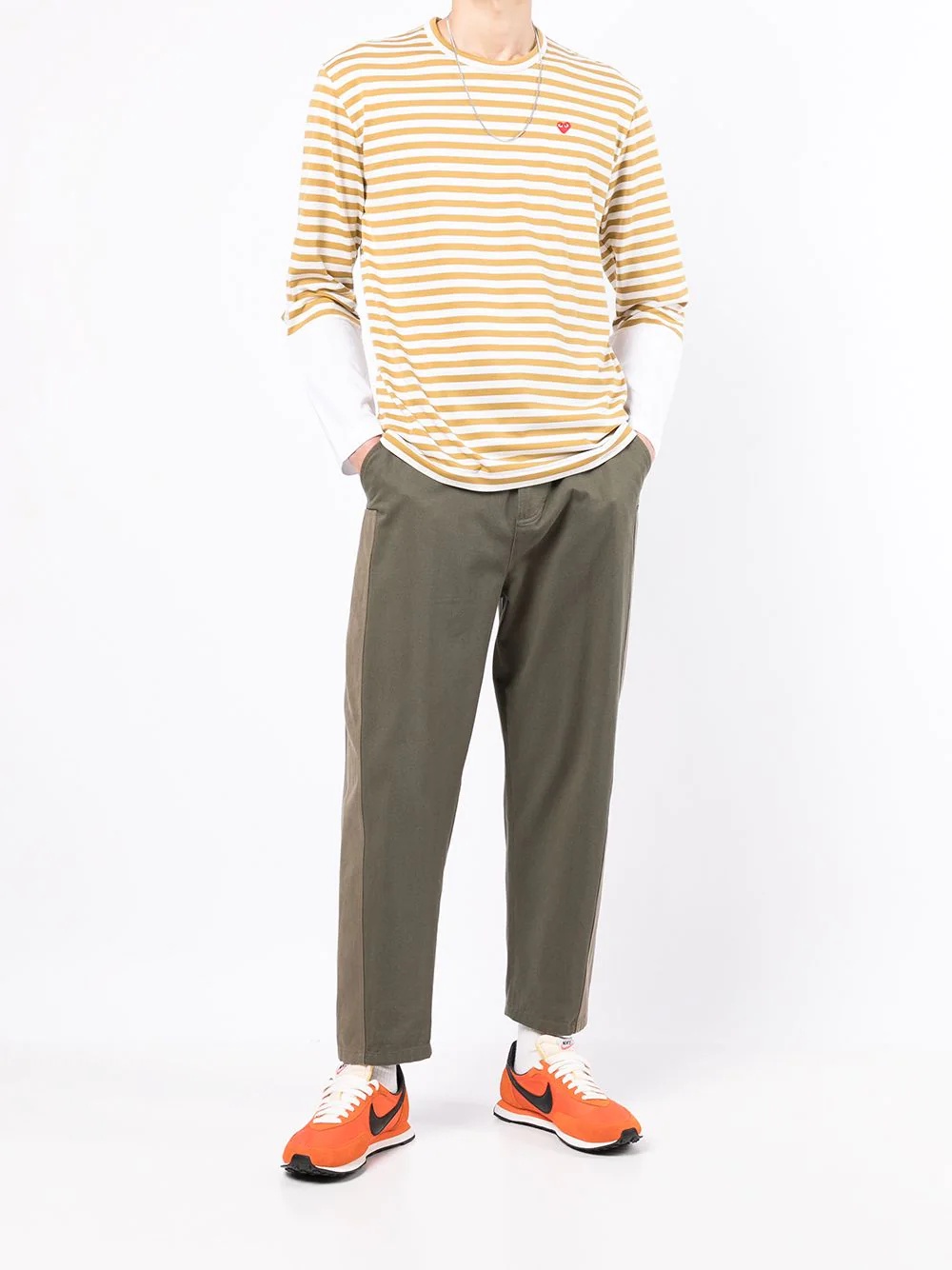 striped long-sleeve T-shirt - 2