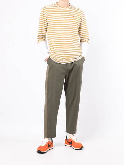 Comme des Garçons PLAY striped long-sleeve T-shirt outlook