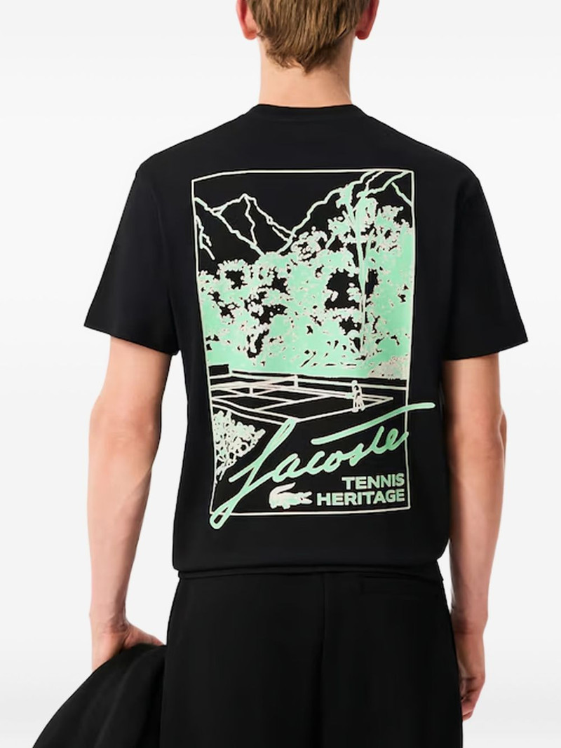 LACOSTE tennis heritage T-shirt outlook