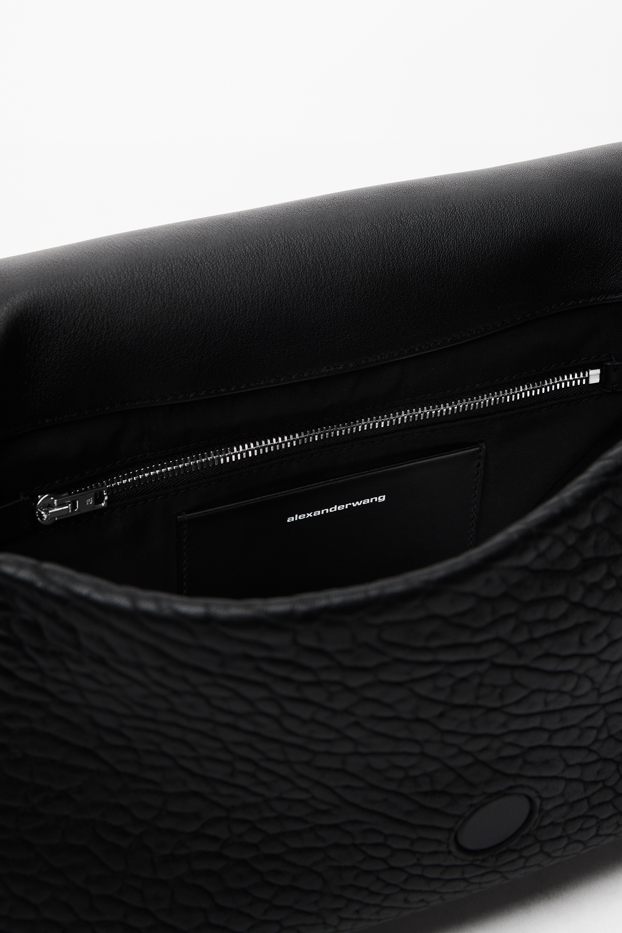 Ricco Medium Flap Bag in Lambskin Leather - 3
